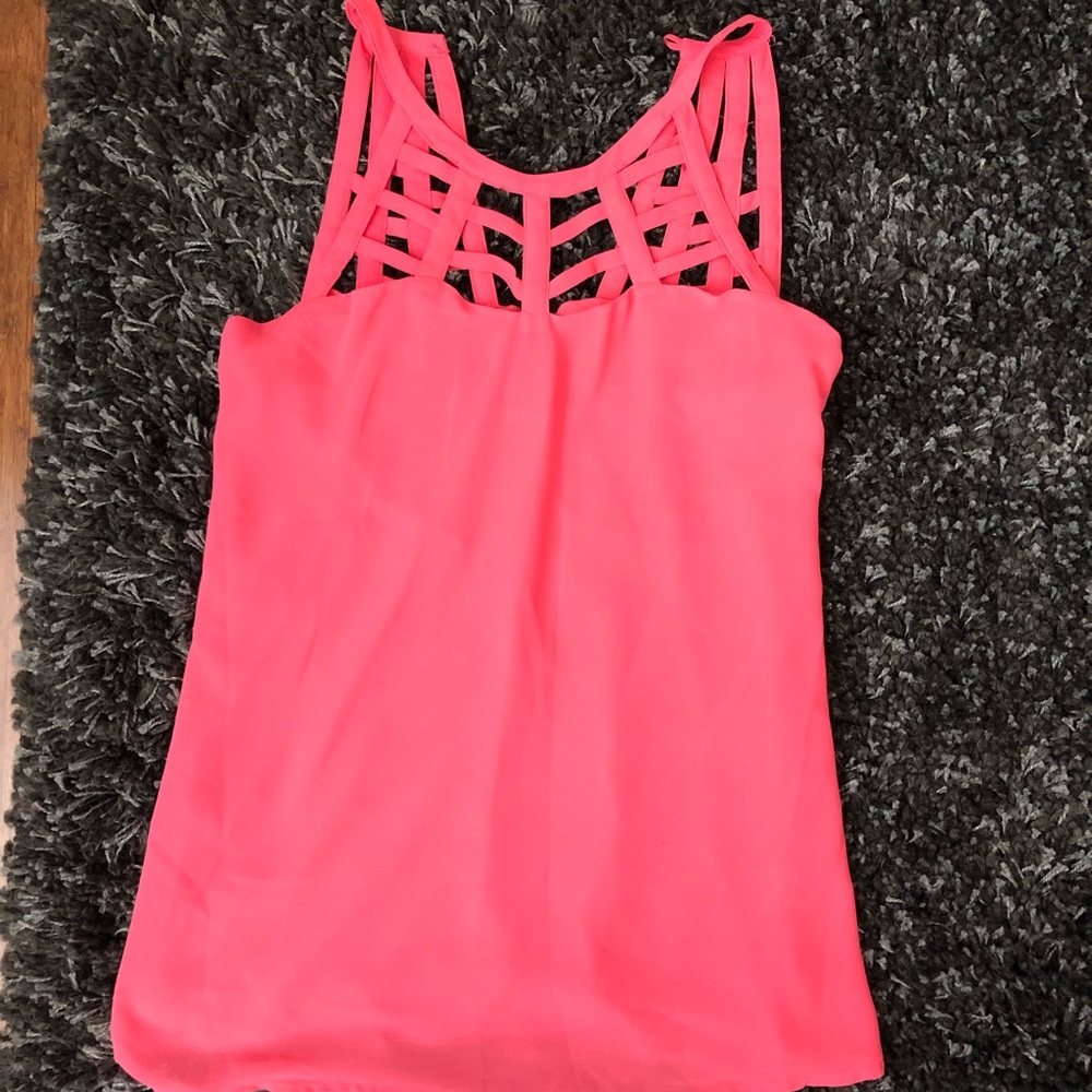 Naked Zebra dressy tank